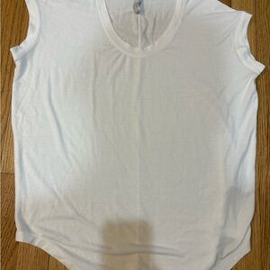 Athleta White Muscle Tee for Women